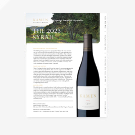 2023 Syrah Techsheet